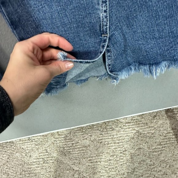 Kancan Miranda Ultra High Rise Flare Jeans Frayed Denim Size 3/25 Bell bottoms - Picture 9 of 16
